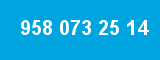958 073 25 14 958 073 25 14